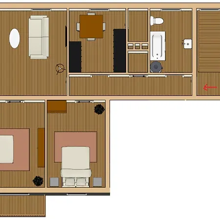 2og Rechts - Wunderschoene 80m2 3-zimmer City Naehe Salzburg